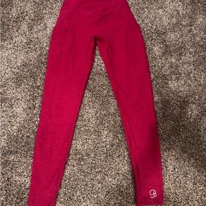 Bombshell Contour Leggings in Ultra Pink